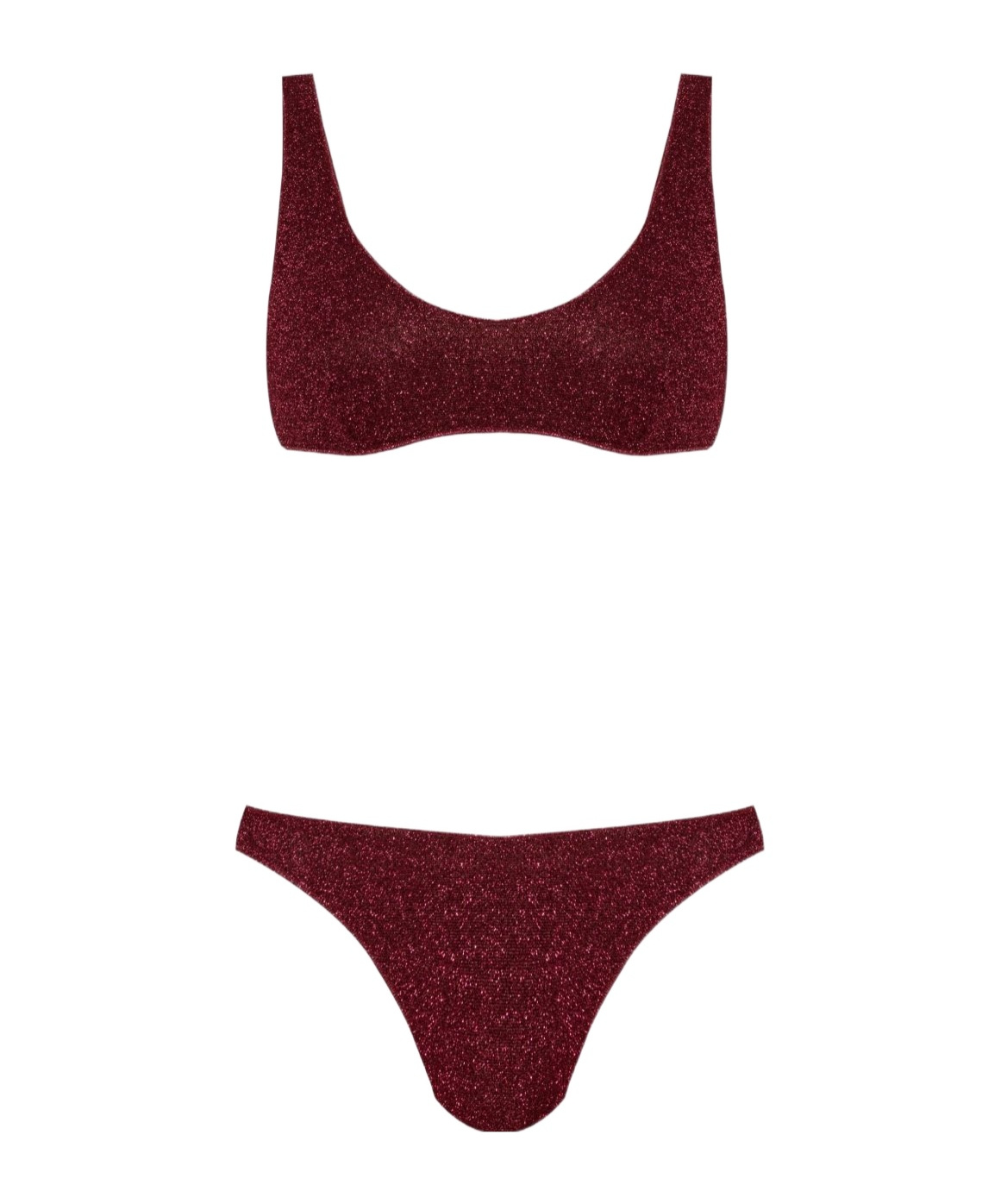 Oseree Two-piece Swimsuit In Brown