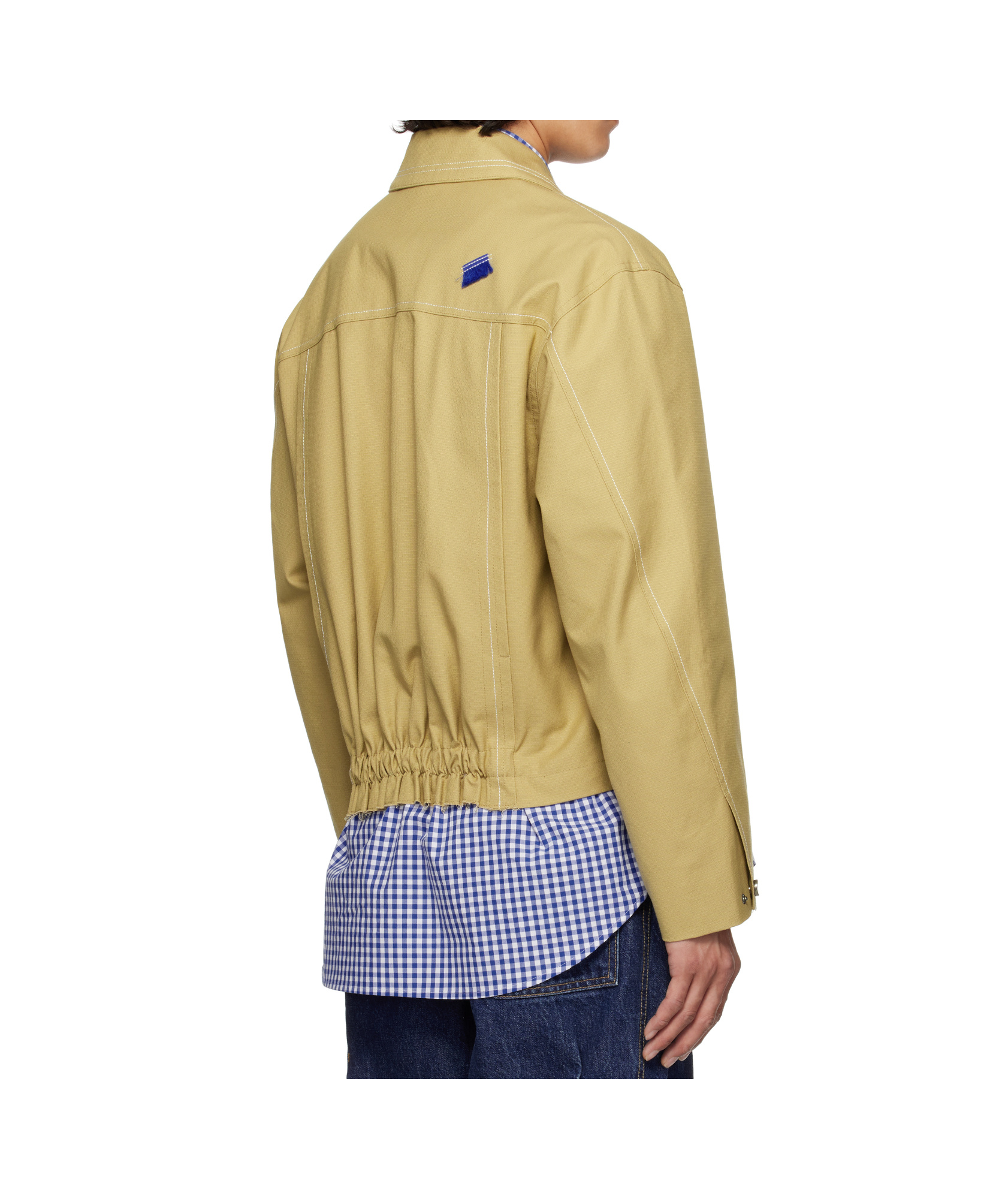 Ader Error Long Sleeve Casual Jacket In Beige