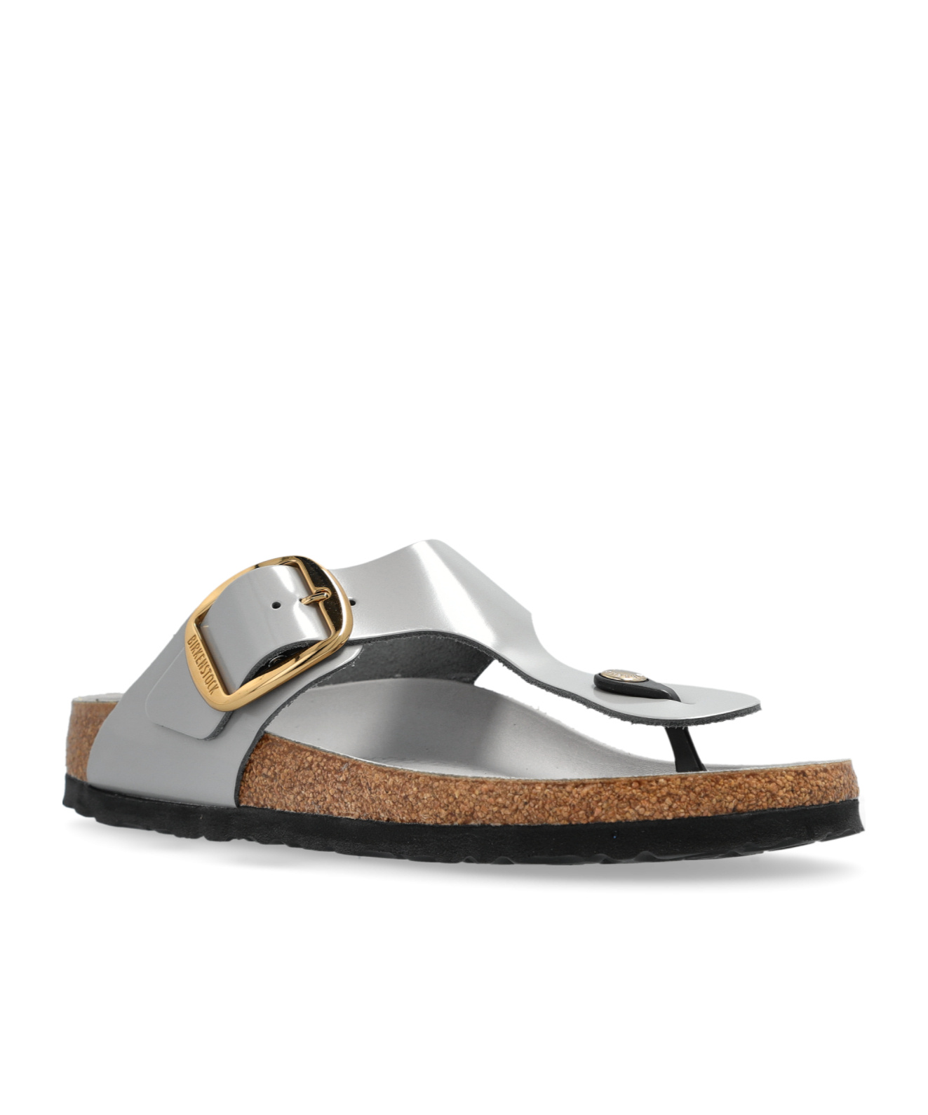 Birkenstock Gizeh Big Buckle Flip Flops In Gray