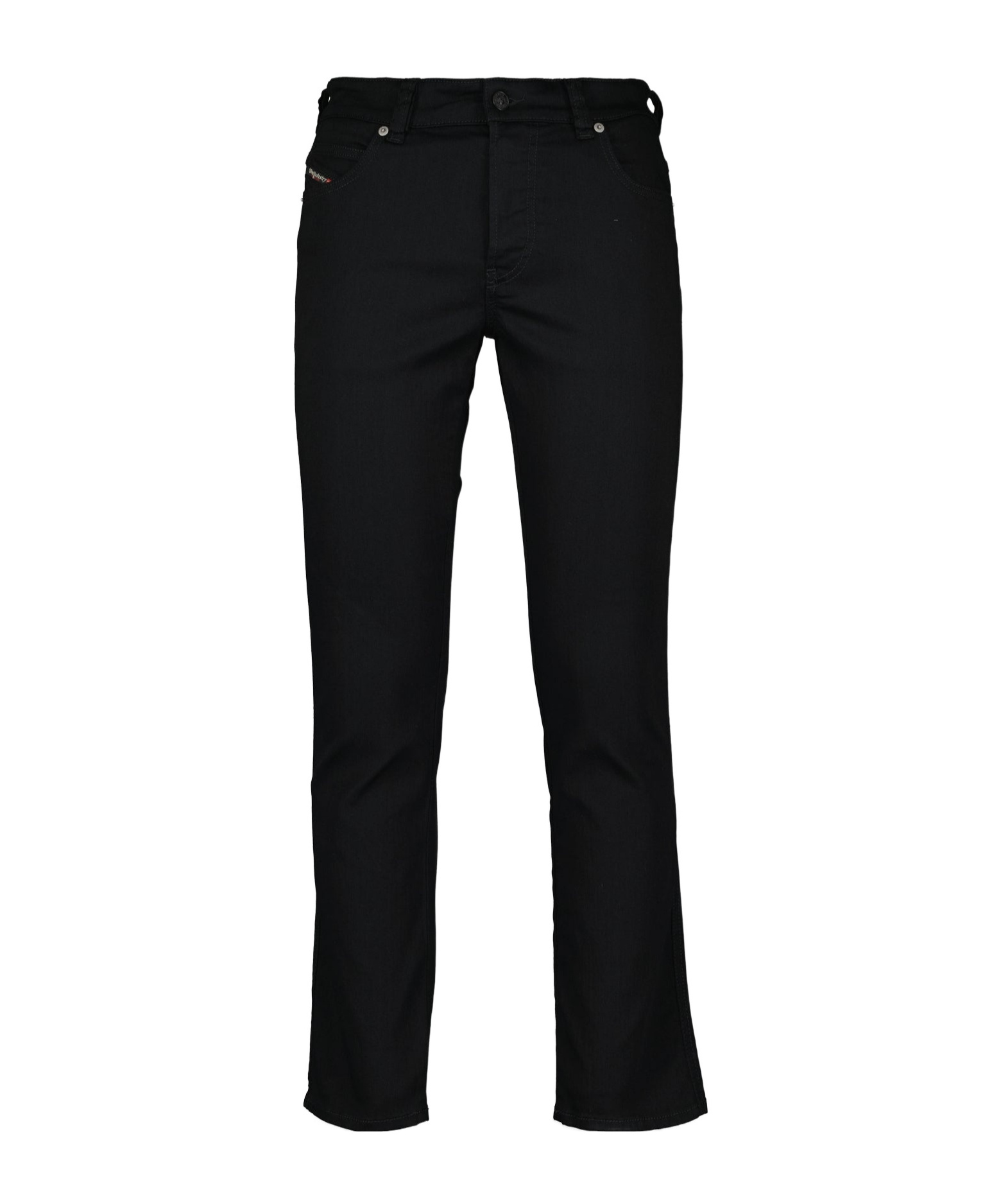 Diesel Jeans With Belt Loops In Black