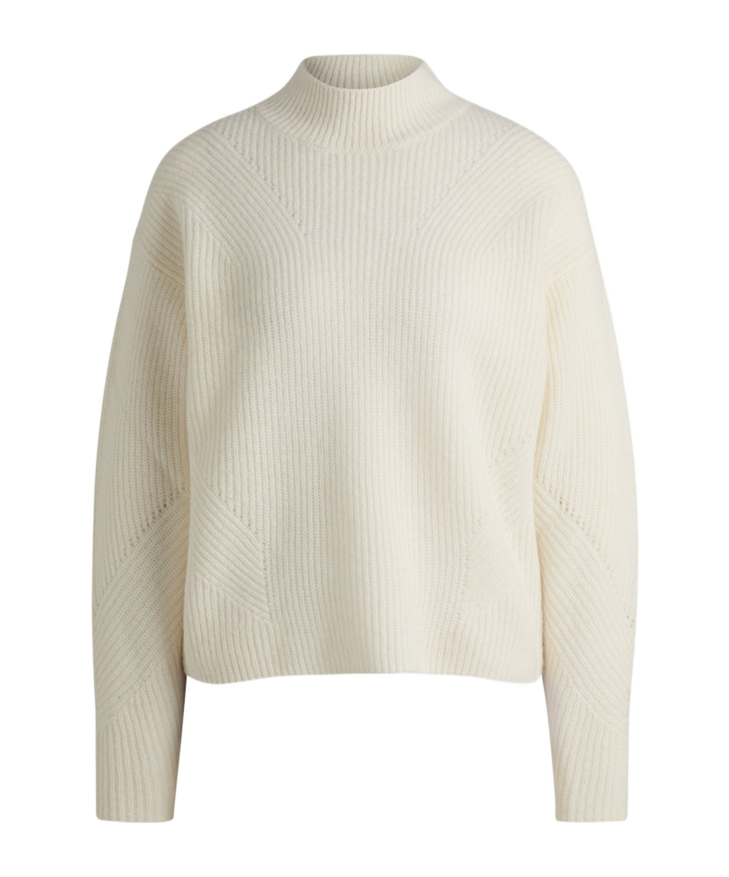 Hugo Boss Long Sleeve Sweater In White
