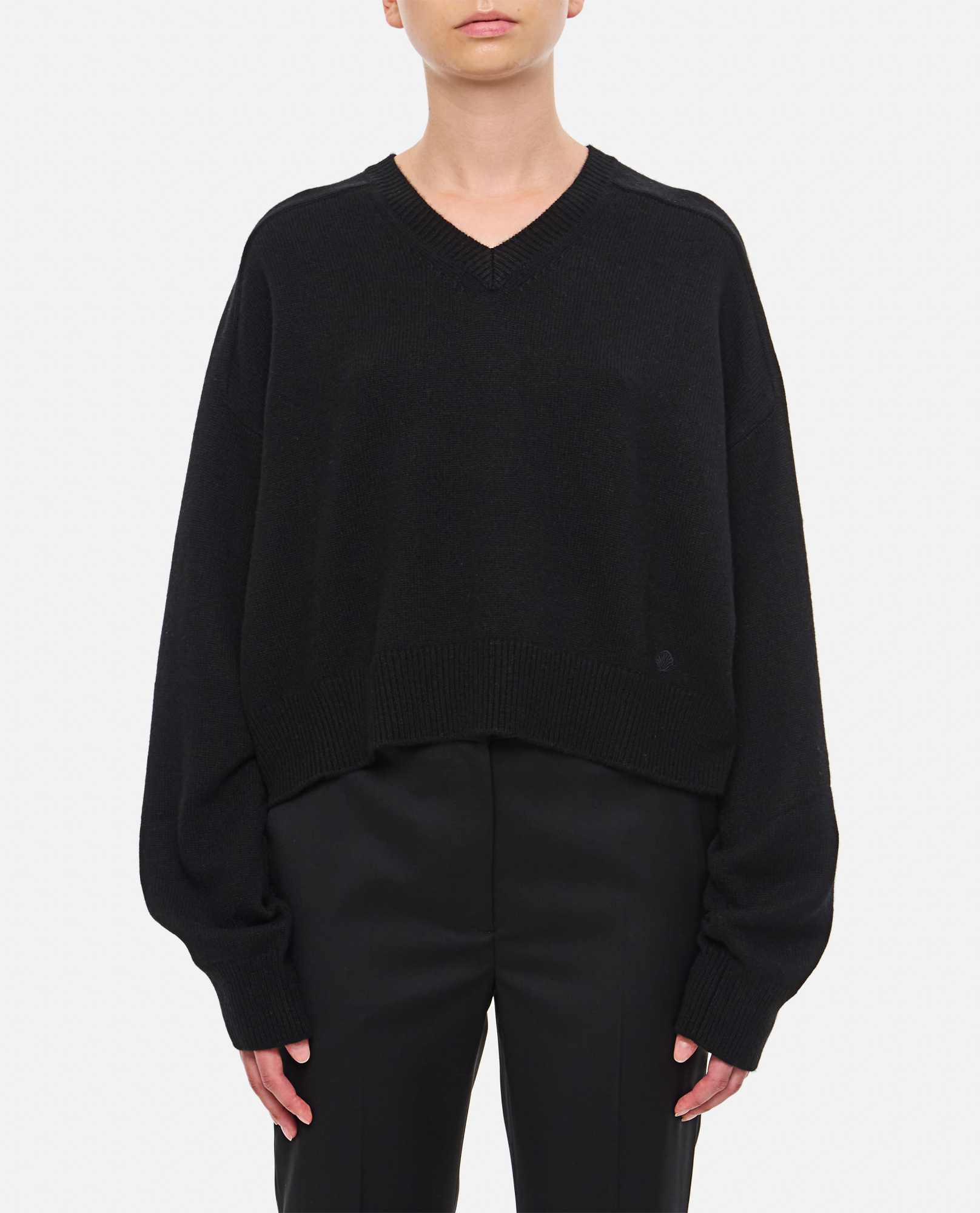 LOULOU STUDIO V-NECK SWEATER