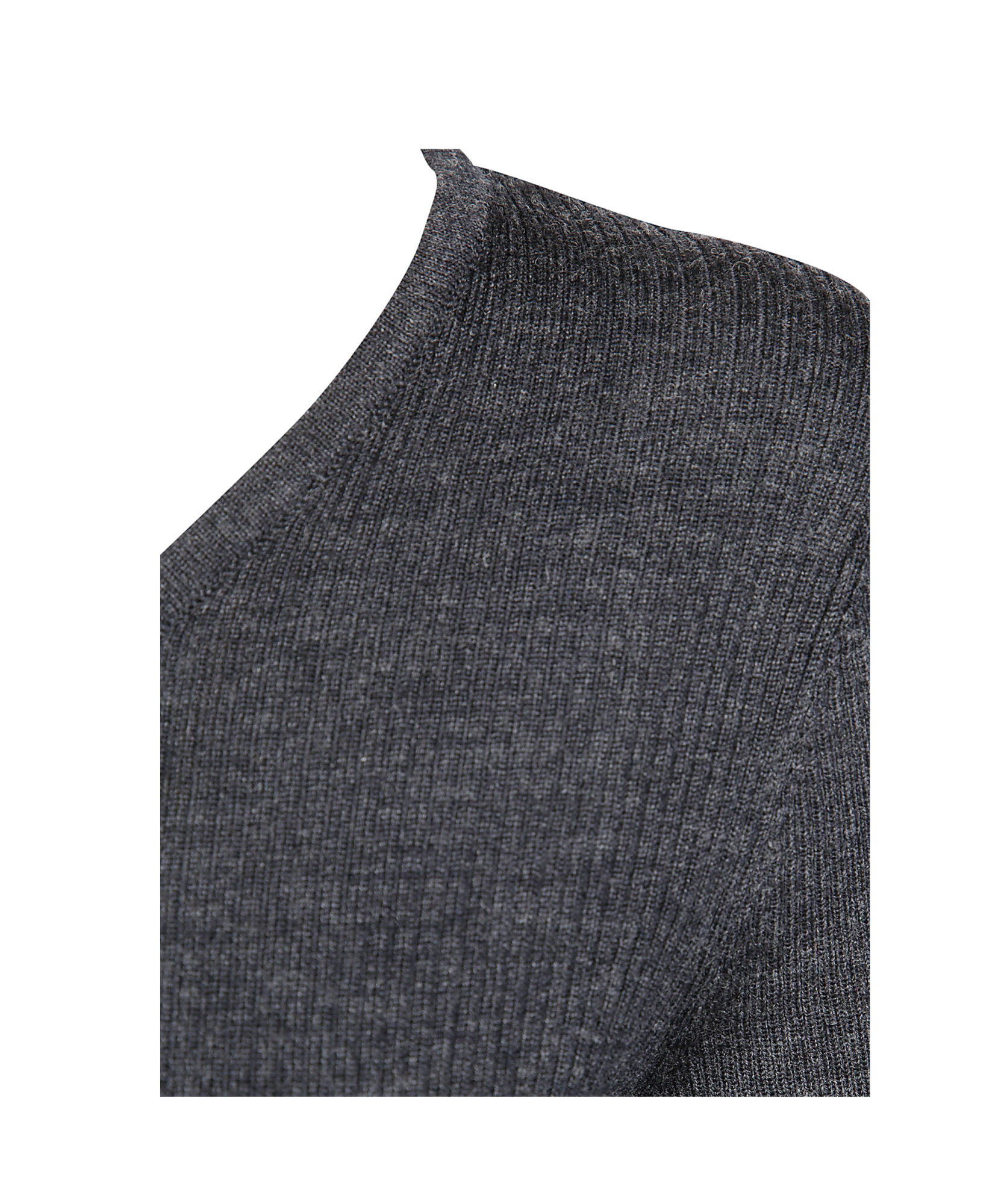 P.a.r.o.s.h Parosh Maglia Scollo Asimmetrico Costina In Black