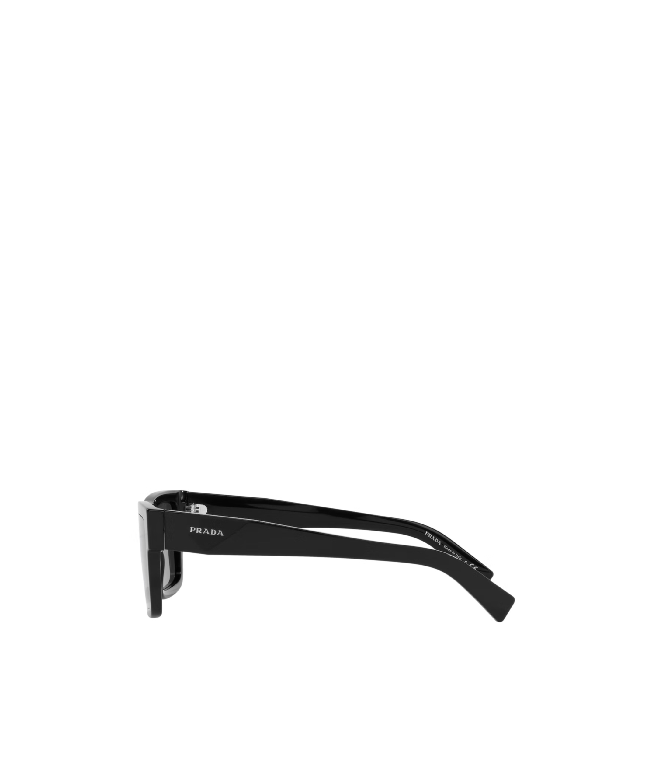 Prada Square Design Sunglasses In Black