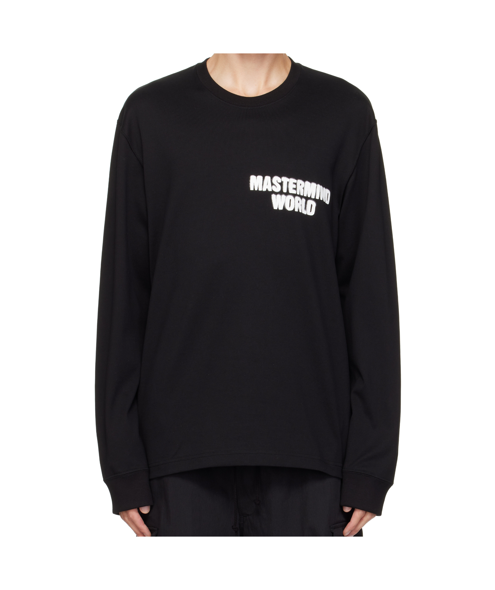 Mastermind Japan Graphic Print T-shirt In Black