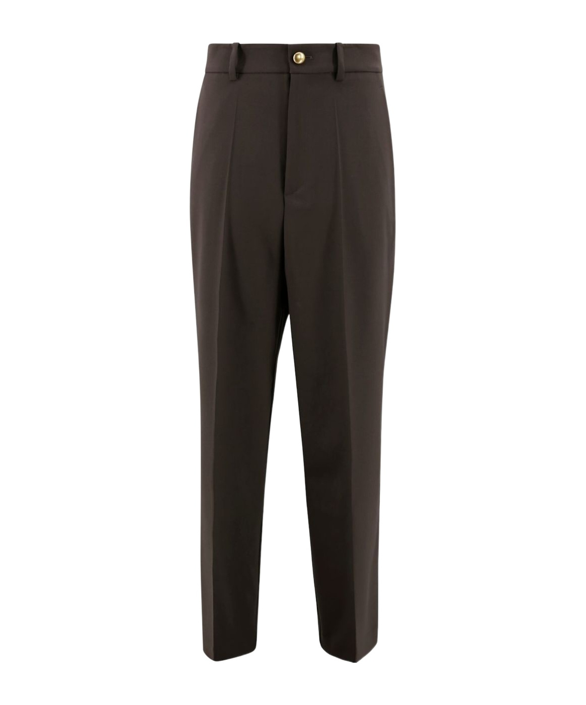 P.a.r.o.s.h Belt Loop Casual Pants In Gray