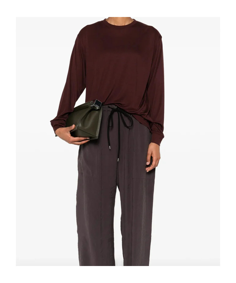 Studio Nicholson Simmons Long-sleeve T-shirt In Brown