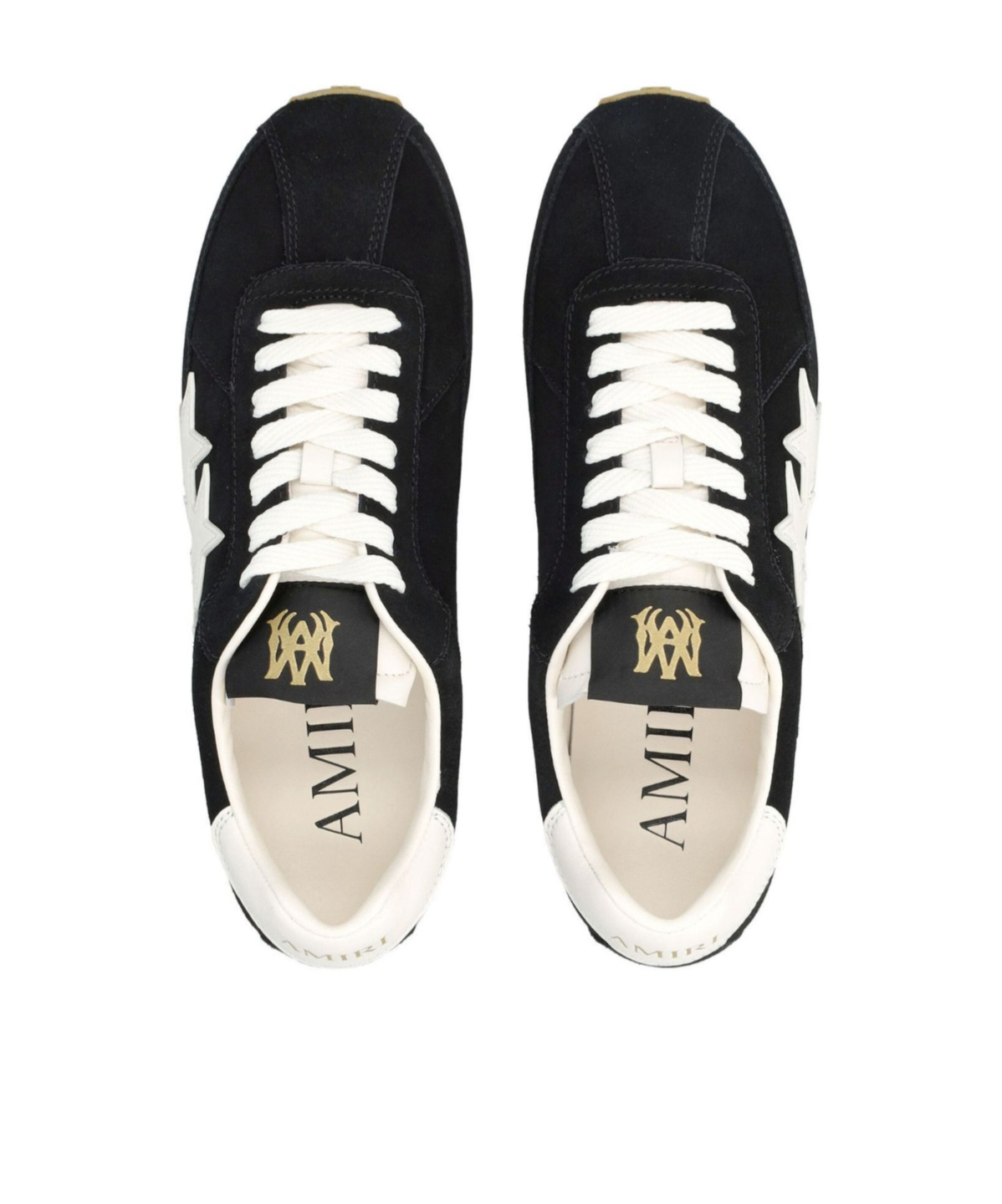 Amiri Pacific Flat Star-detail Sneakers In Black