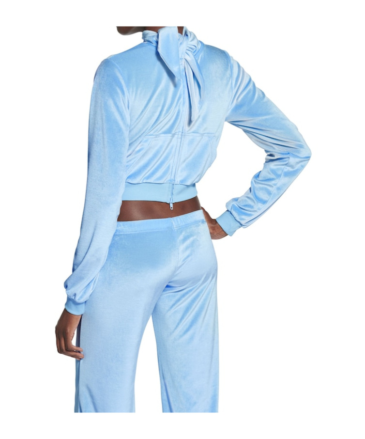 Balenciaga Women's Back To Front Top In Sky Blue In Blue