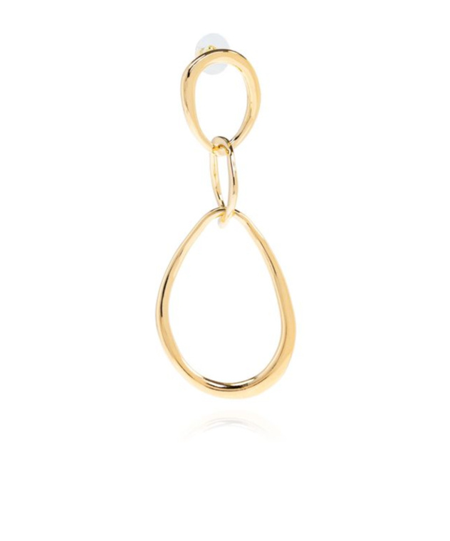 Isabel Marant Oversize Pendant Earrings In Yellow