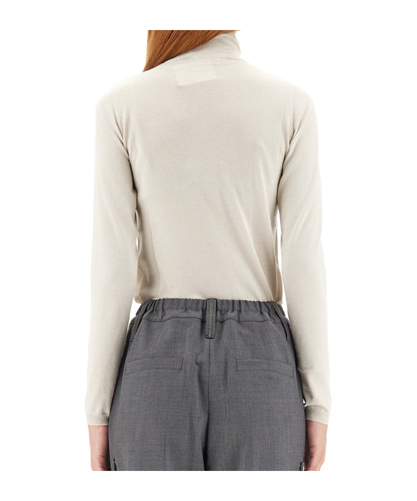 Brunello Cucinelli Long-sleeved High-necked Sweater
