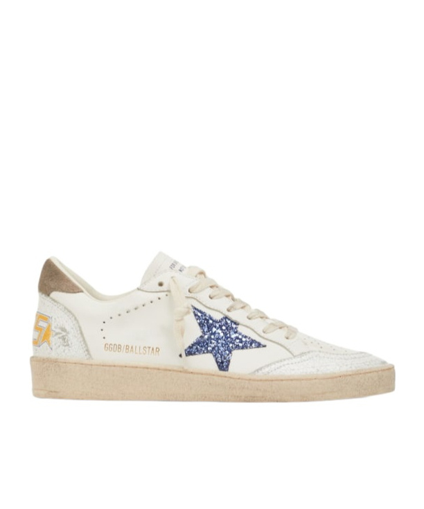 Golden Goose Ballstar Logo-lace-up Trainers