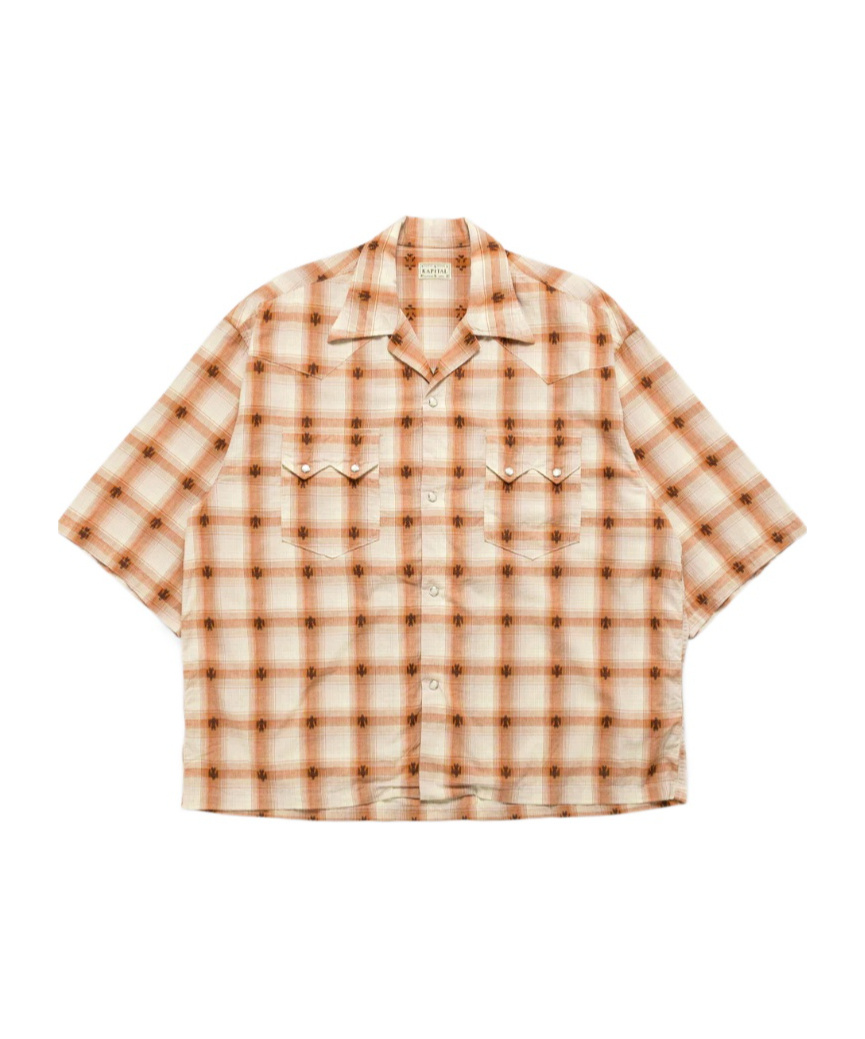 Kapital Short-sleeved Shirt In Transparent