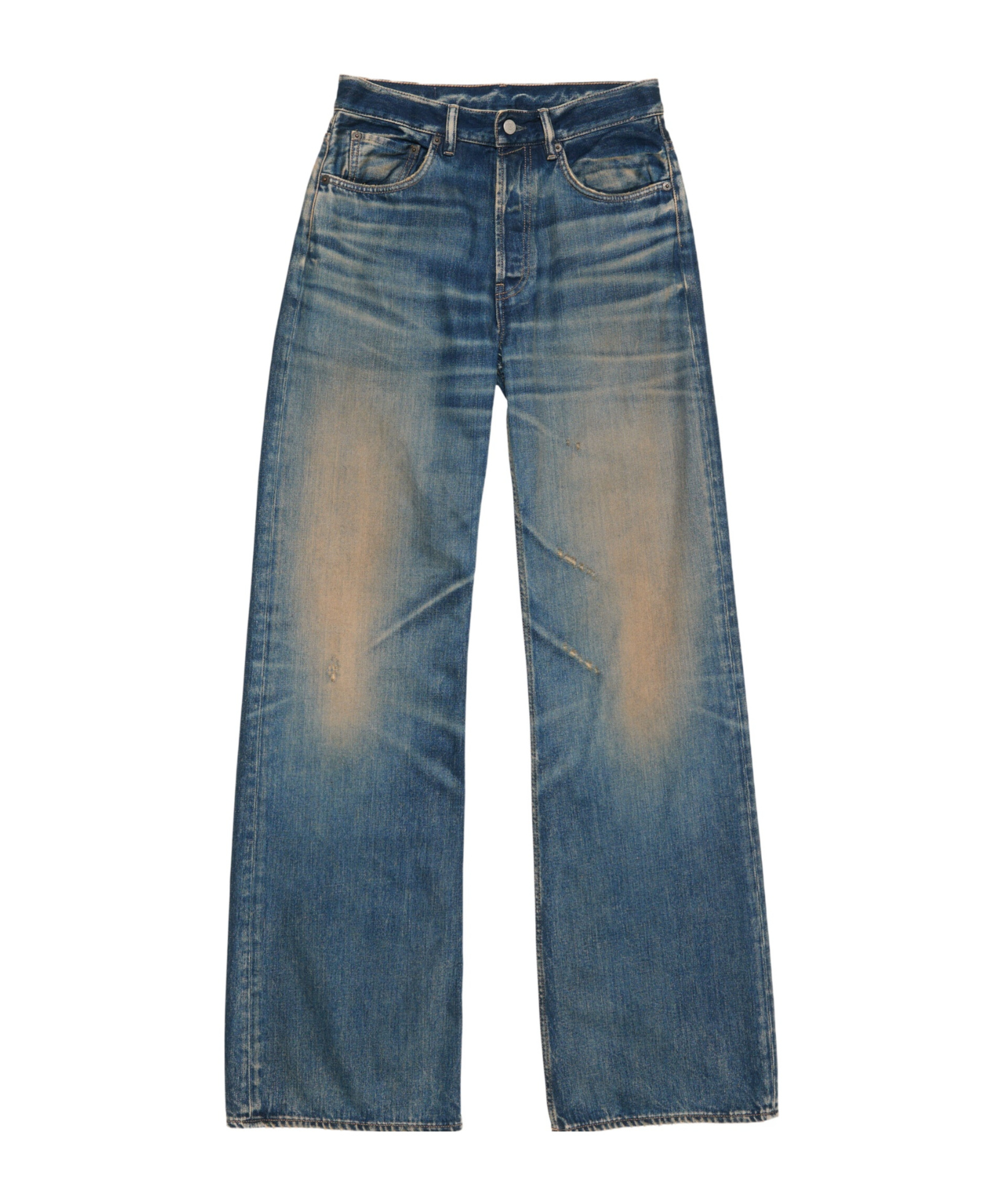 Acne Studios Blue Regular Fit 2021m Jeans In Blue