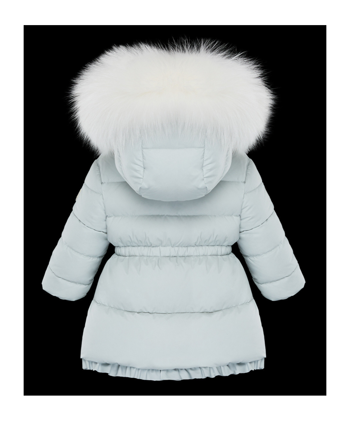 Moncler Fur-lined Hooded Down Jacket