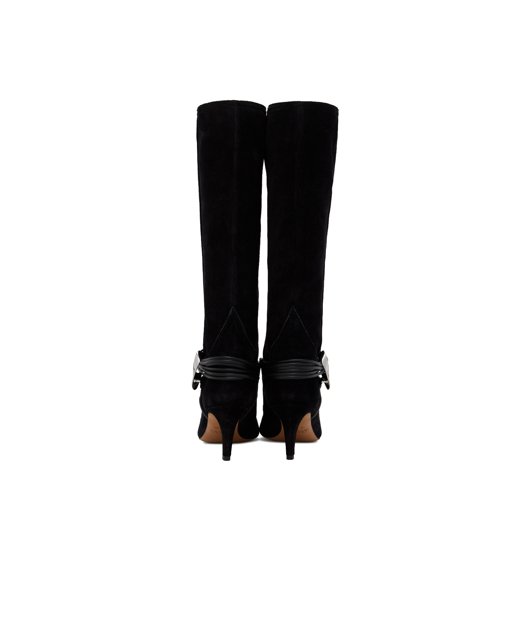 Isabel Marant Logo Boots In Black