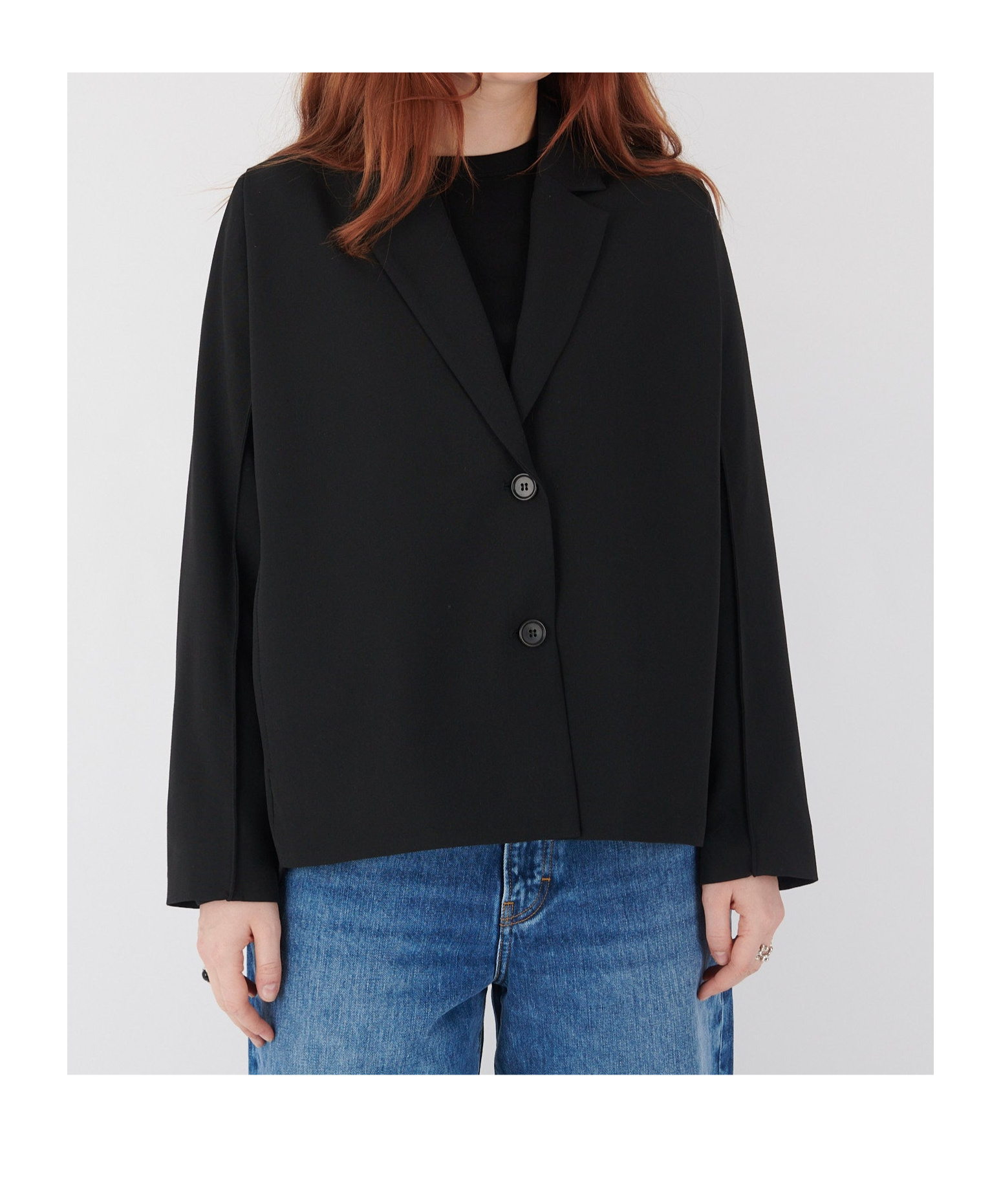 HENRIK VIBSKOV LONG-SLEEVED SUIT JACKET 