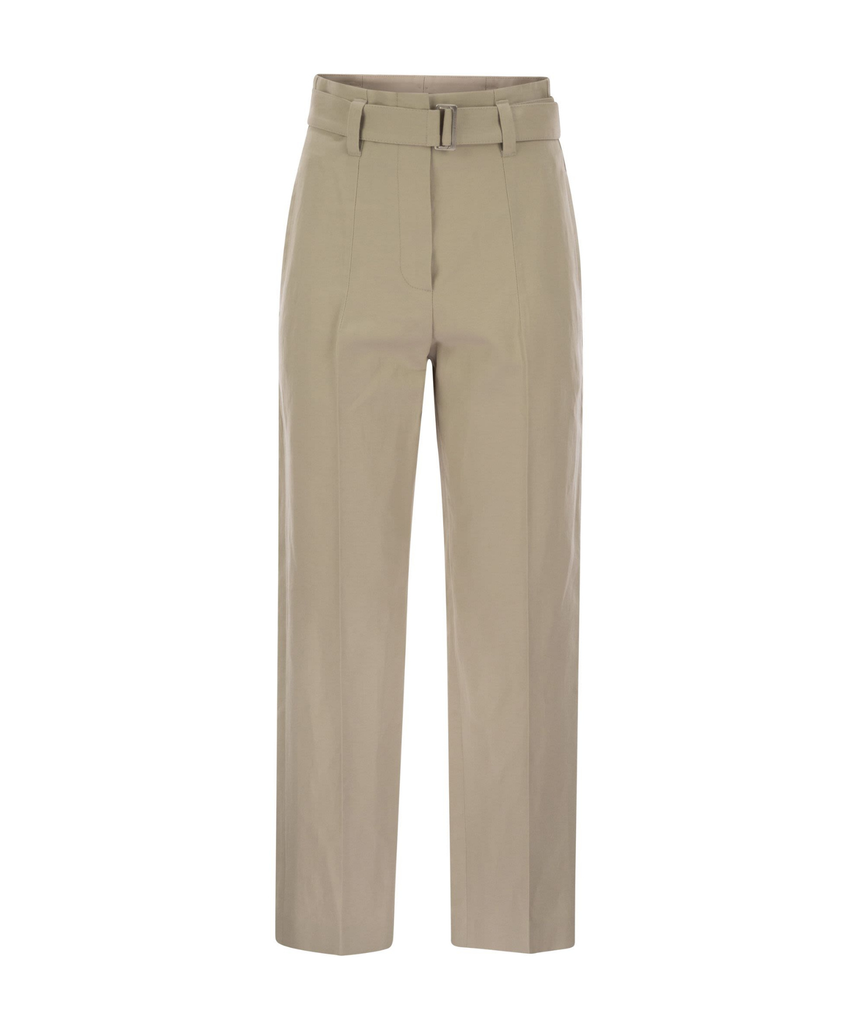BRUNELLO CUCINELLI CORSET CIGARETTE TROUSERS