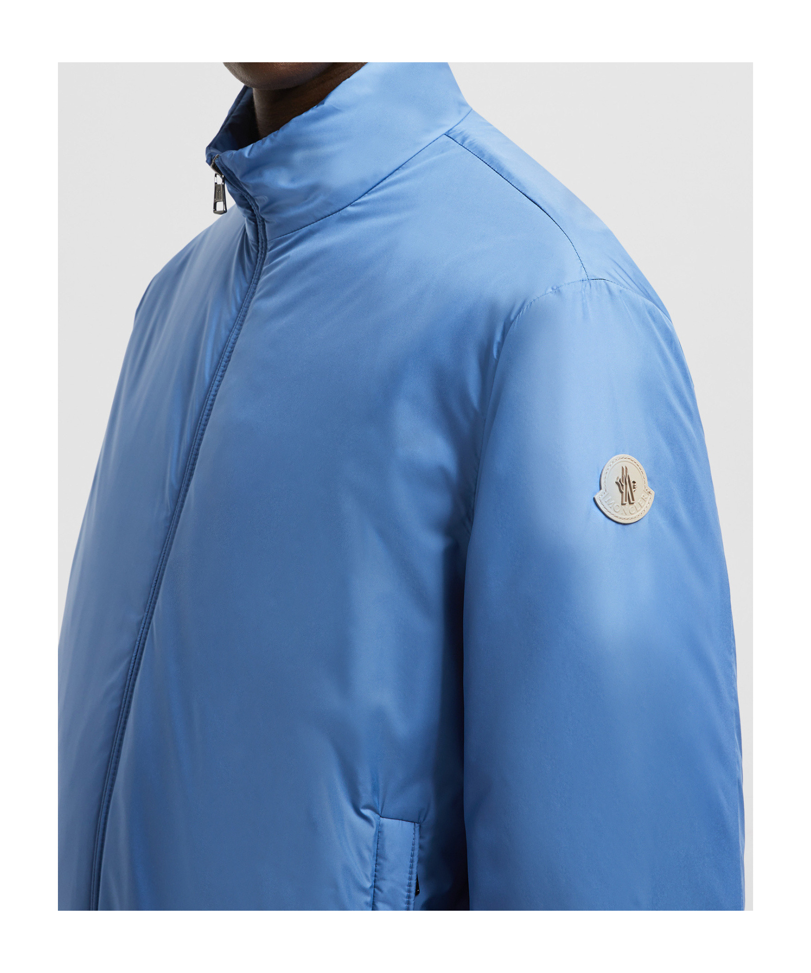 Moncler Doudoune Courte Berre In Blue
