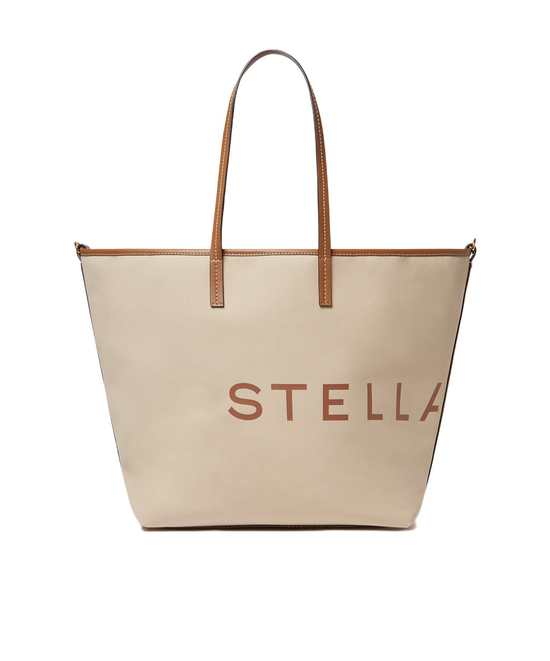 Stella Mccartney Smc Bananatex Large Tote Bag In Pebble