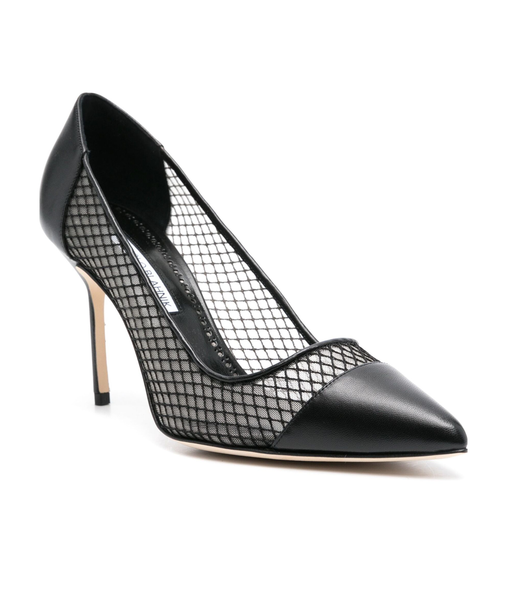 Manolo Blahnik Capcourme 90 Pumps In Black