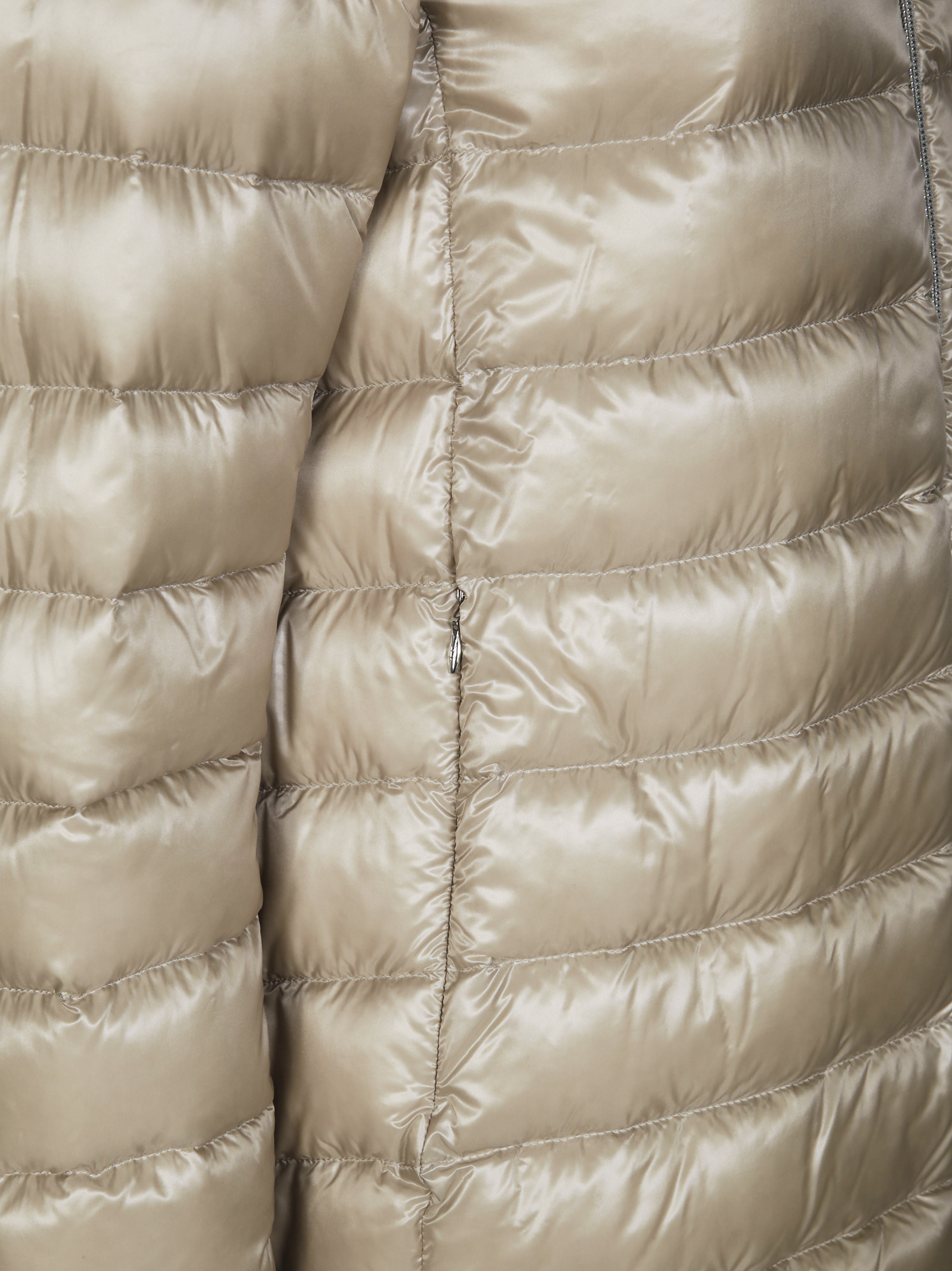 Herno Hooded Down Jacket In Neutral