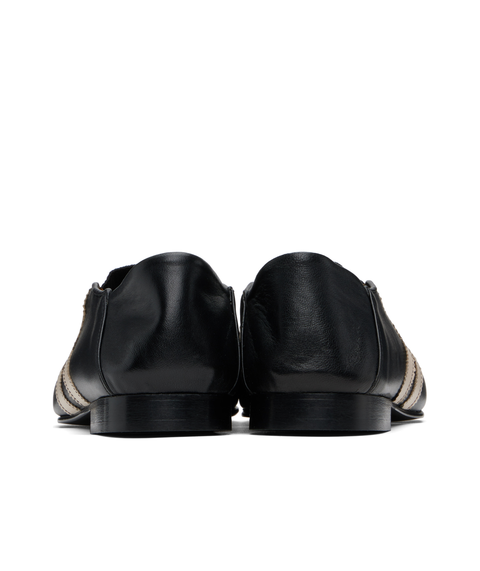 Egonlab Ballerina 2 Straps Loafers In Black