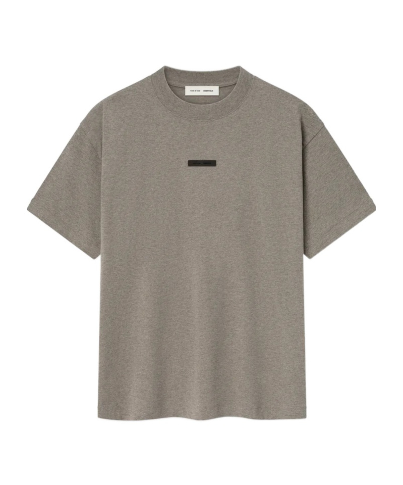 Essentials Cotton 'homestead Heather' T-shirt In Gray