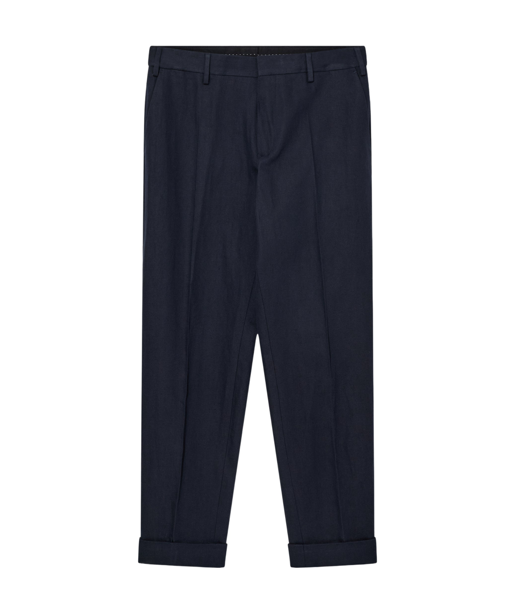 Dries Van Noten Belt-loop Casual Pants In Black