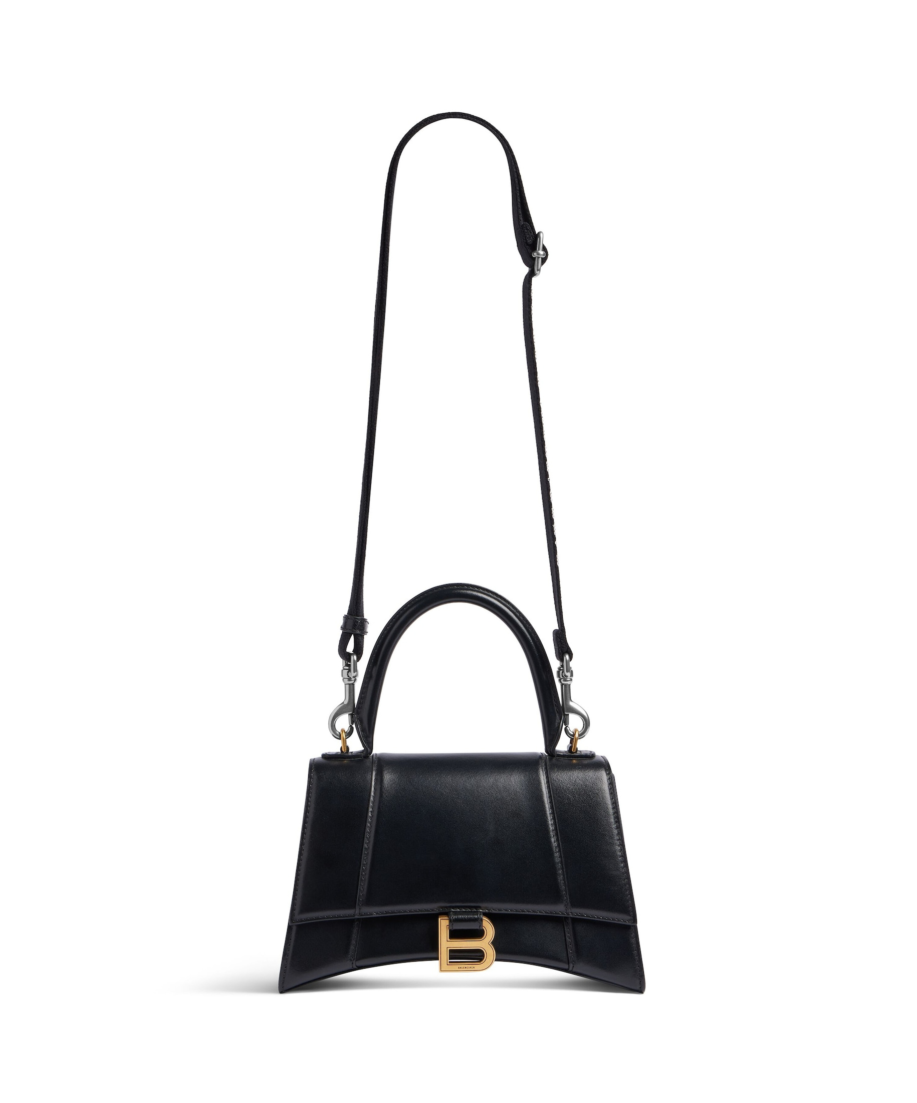 Balenciaga Women's Editor Strap In Black/crystal In Black