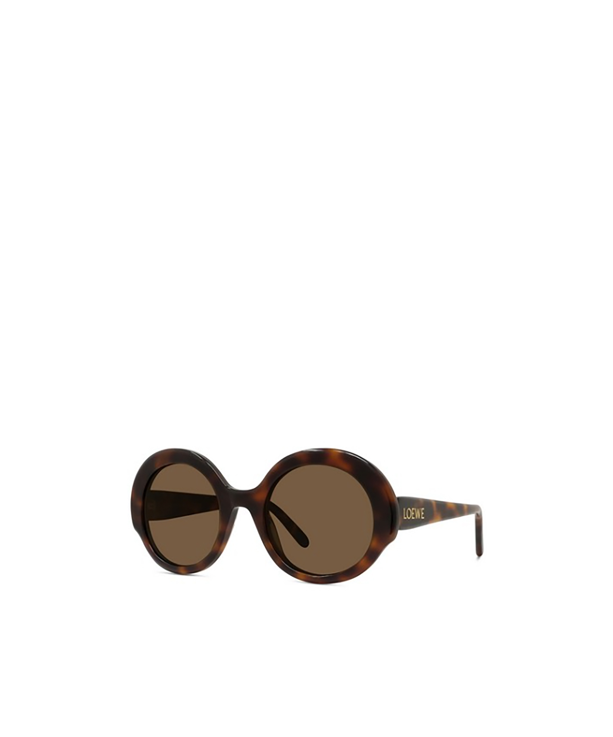 Loewe Round Frame Sunglasses In Green