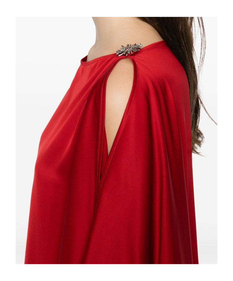 Lanvin Bluse Aus Seide In Red