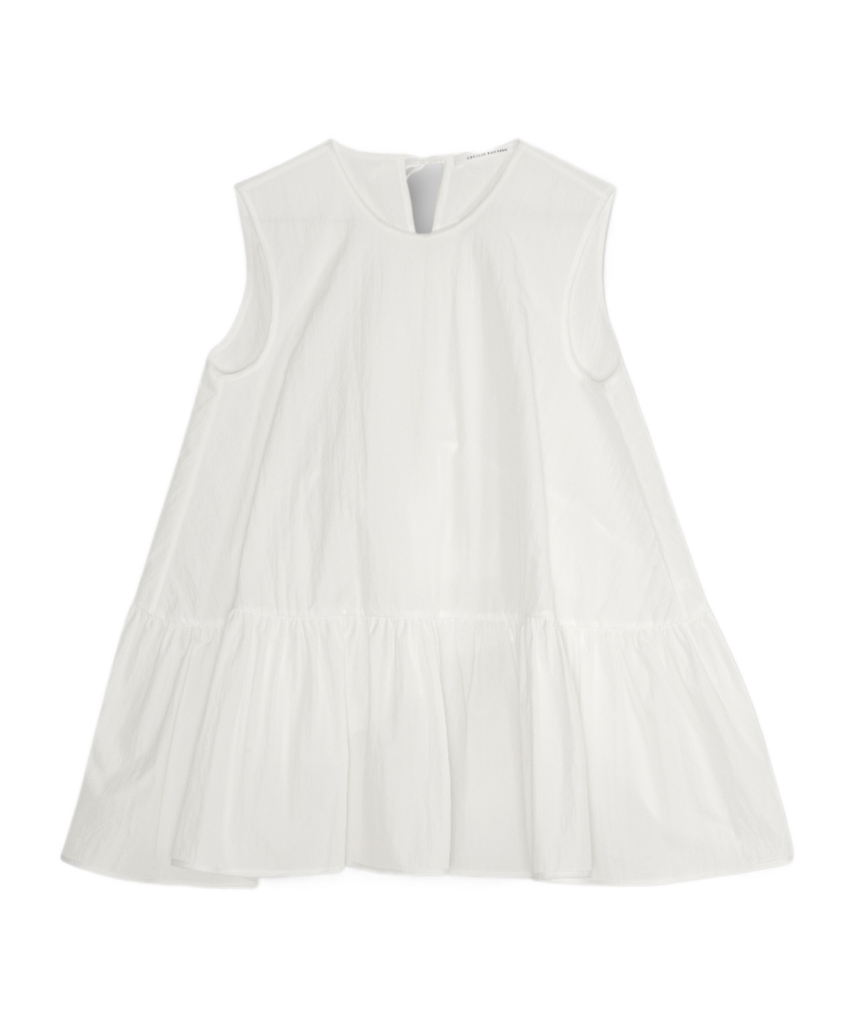 Cecilie Bahnsen Asta Top In White
