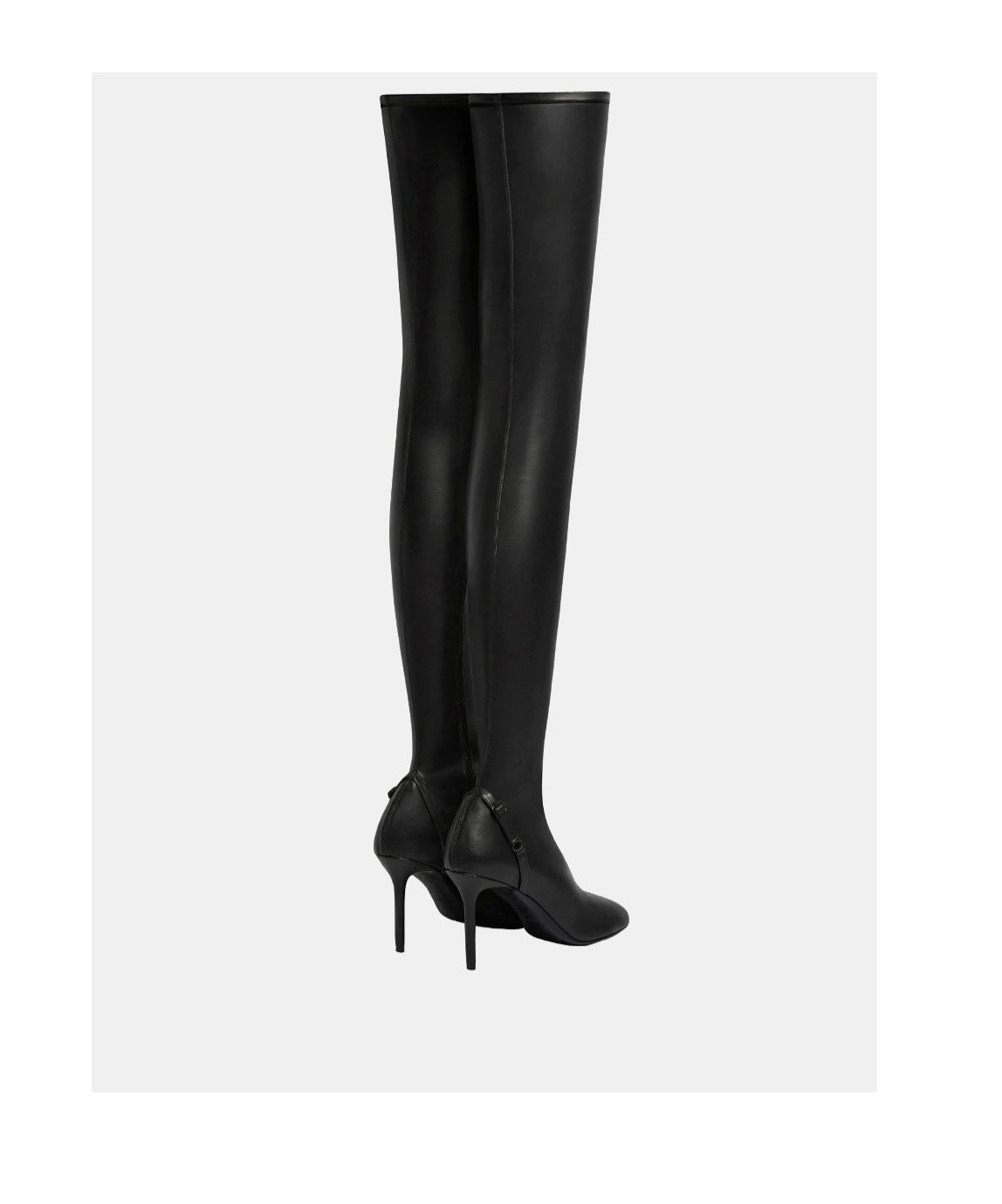 Shop Courrèges Oblique Boots In Black