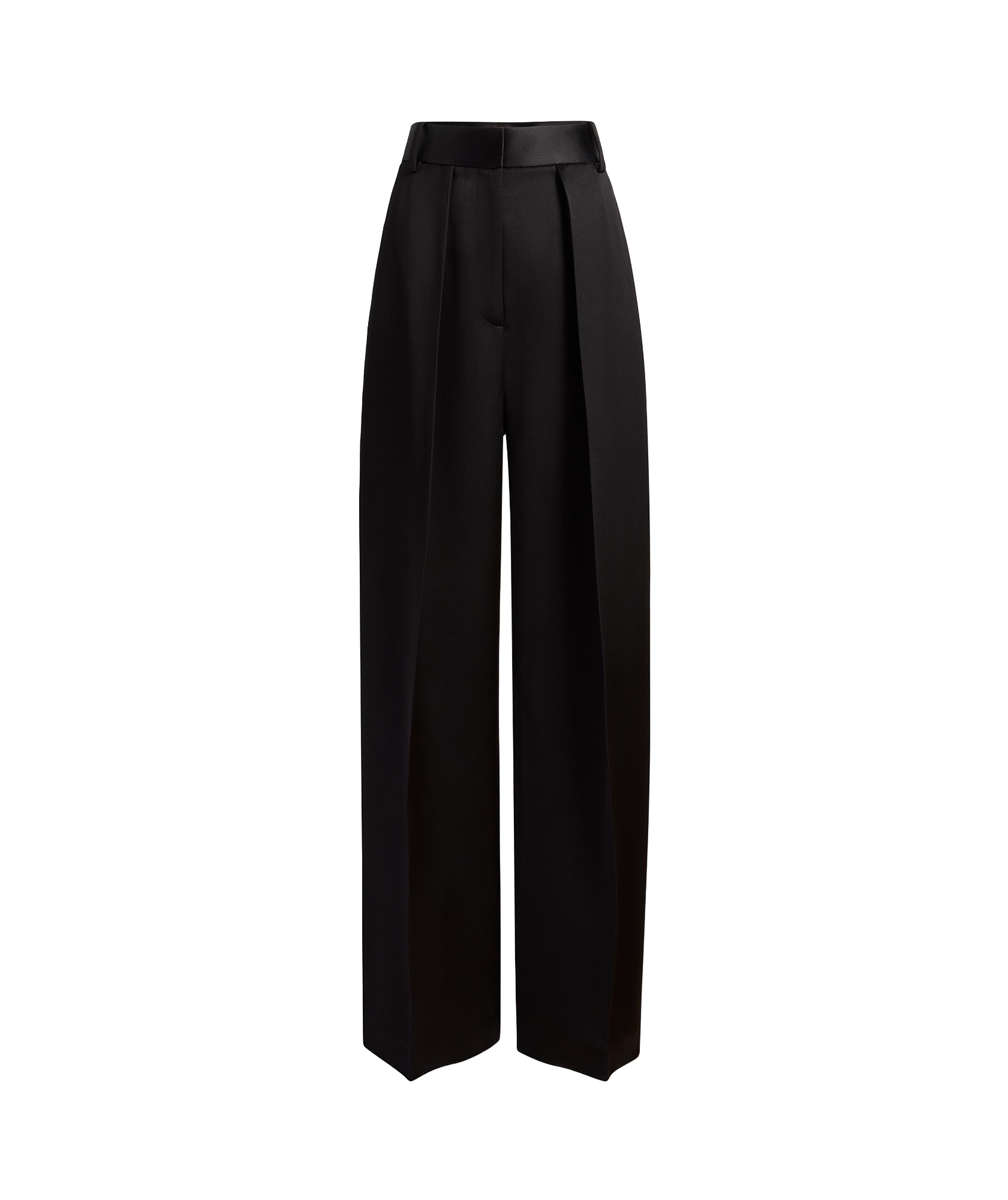 Khaite Belt-loop Casual Pants In Black