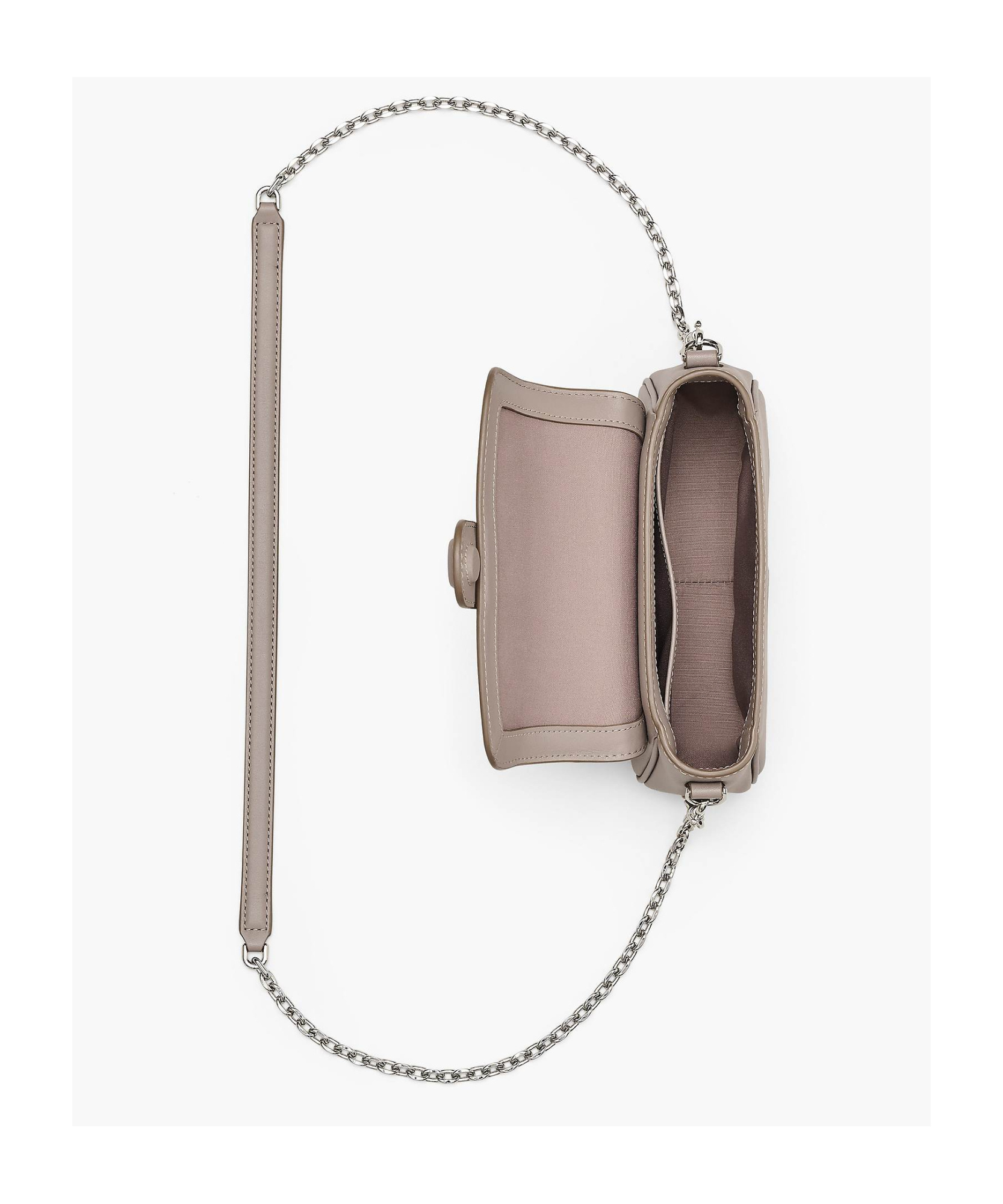 Marc Jacobs The Clover Crossbody Bag In Gray