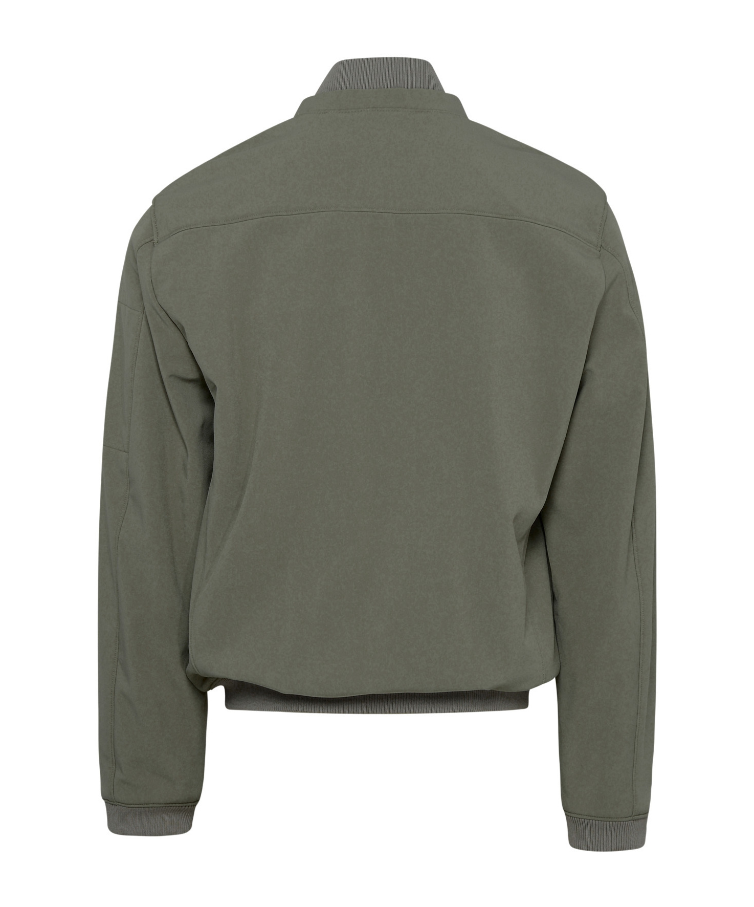C.p. Company Lens-detail Zip-up Bomber Jacket In Gray