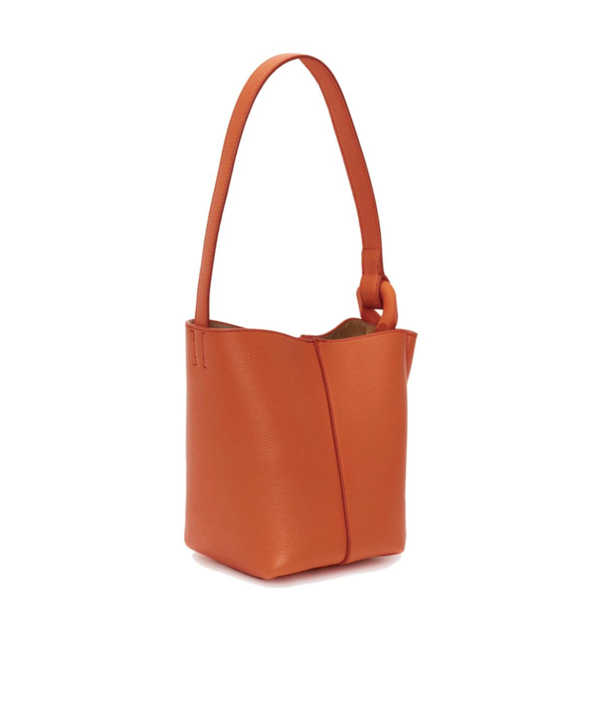 Jw Anderson J.w. Anderson The Jwa Corner Small Bucket In Orange
