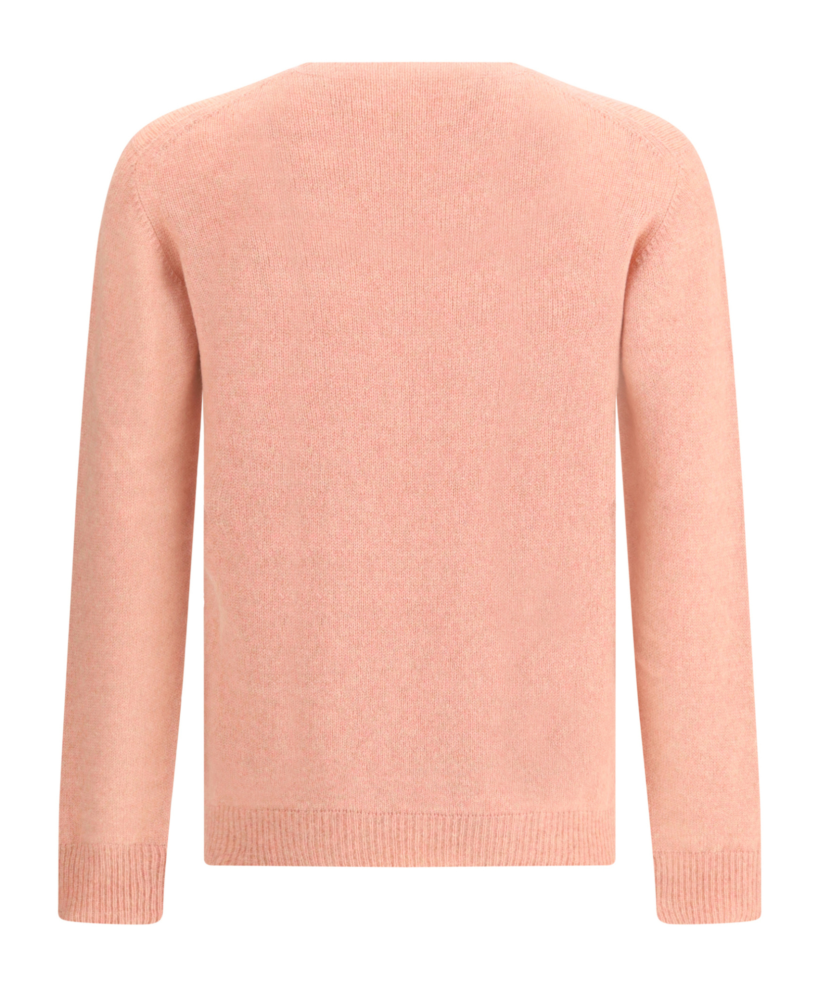 Roberto Collina Long Sleeves Pressed Gauze Round Neck Sweater Clothing In Pink