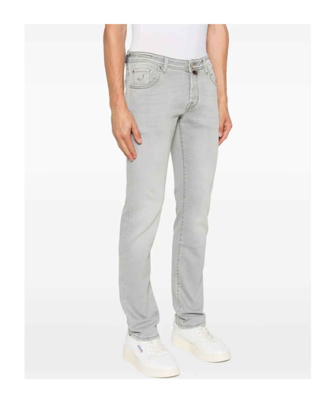 Jacob Cohen Nick 5-pocket Slim Fit Pants In Blue