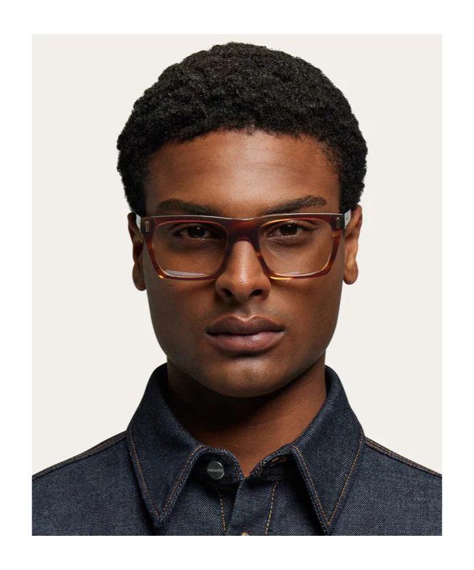 Ferragamo Herren Korrekturbrillen In Brown