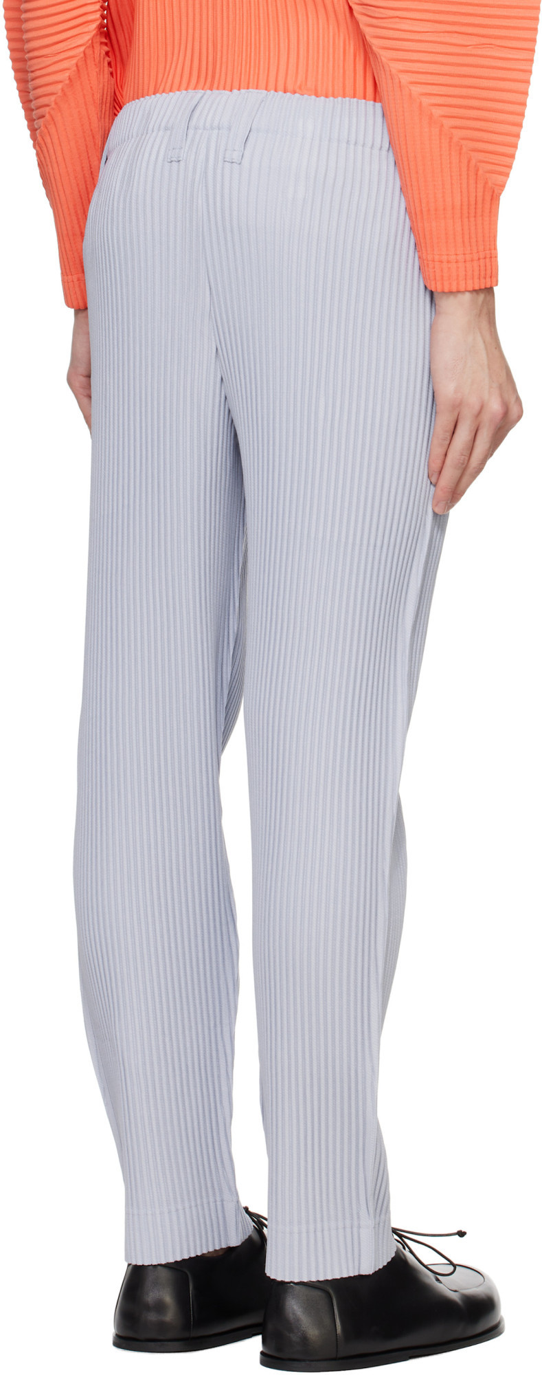 Issey Miyake Tailored Pleats 1 Casual Pants In Blue