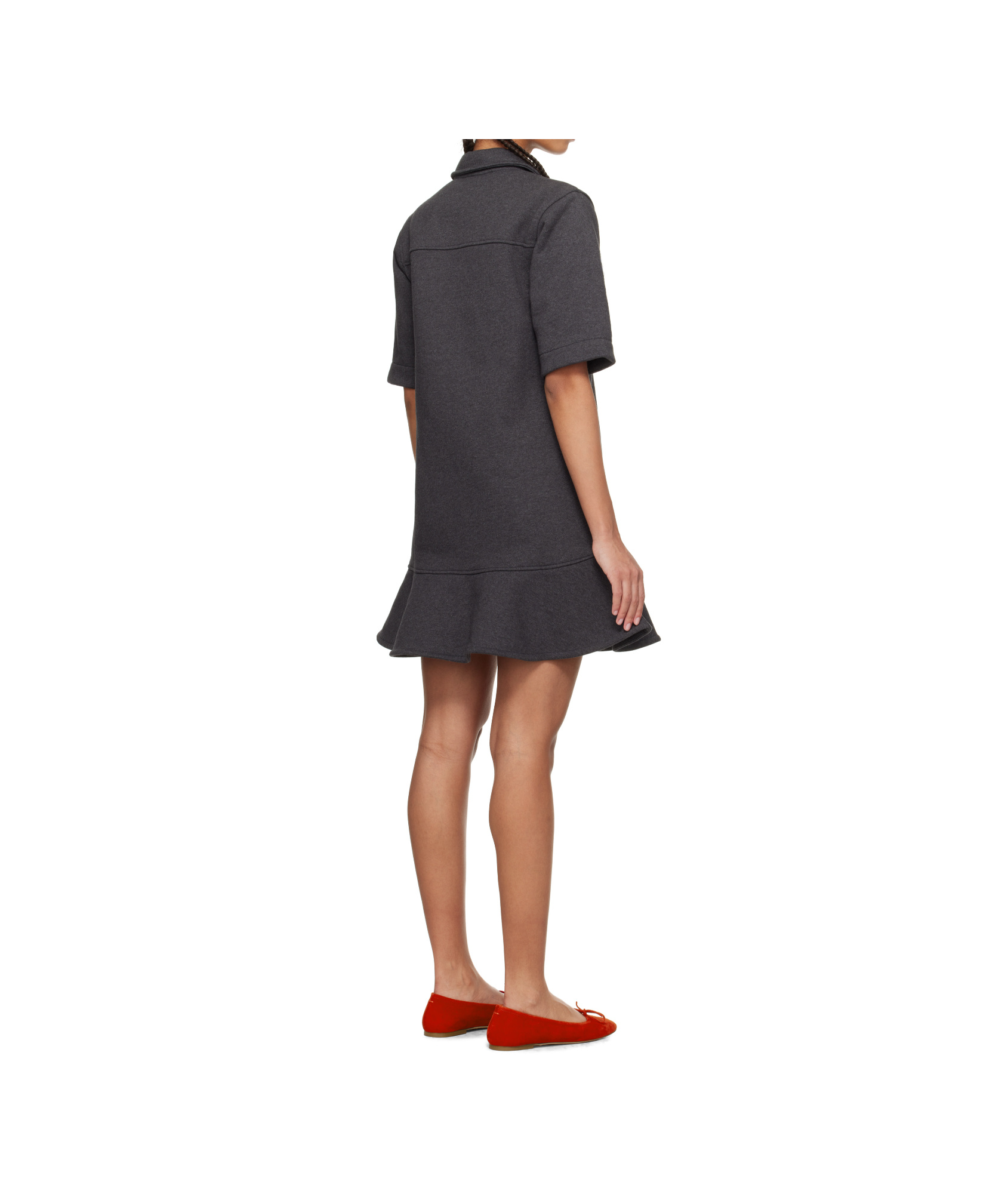 GANNI SHORT SLEEVE DRESS