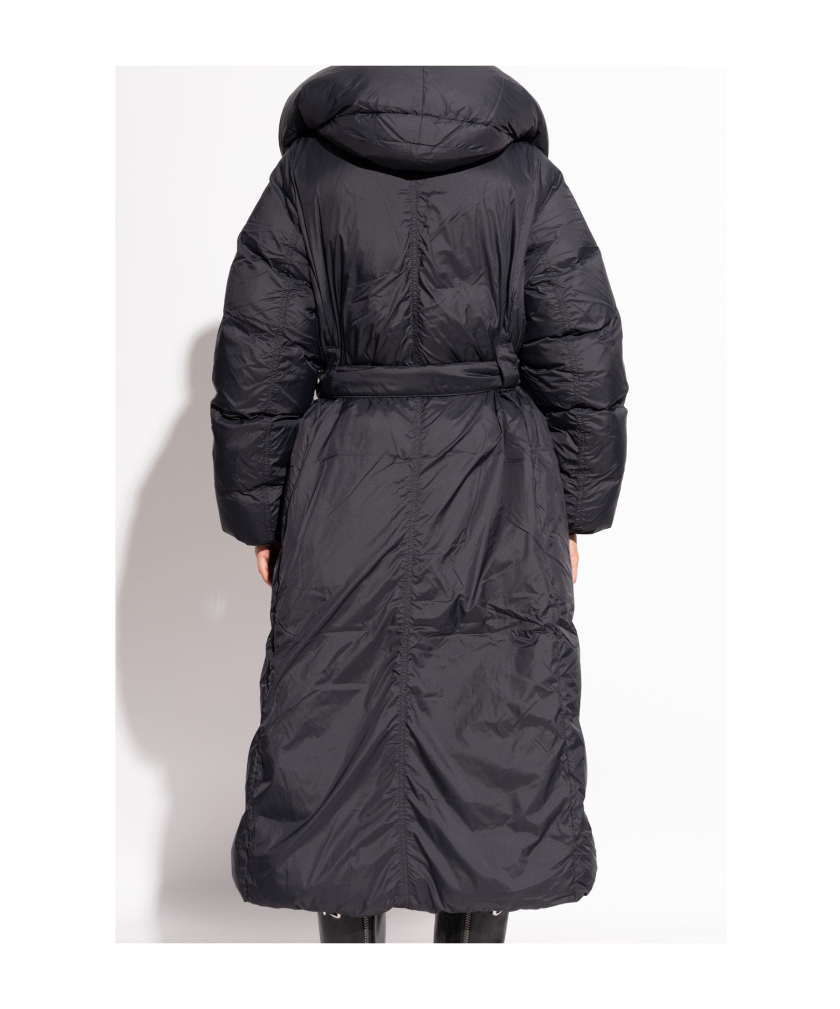 Canada Goose Long-sleeved Down Jacket In Black