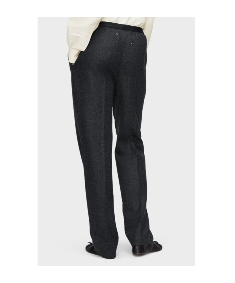 Maison Margiela Straight-leg Trousers In Black