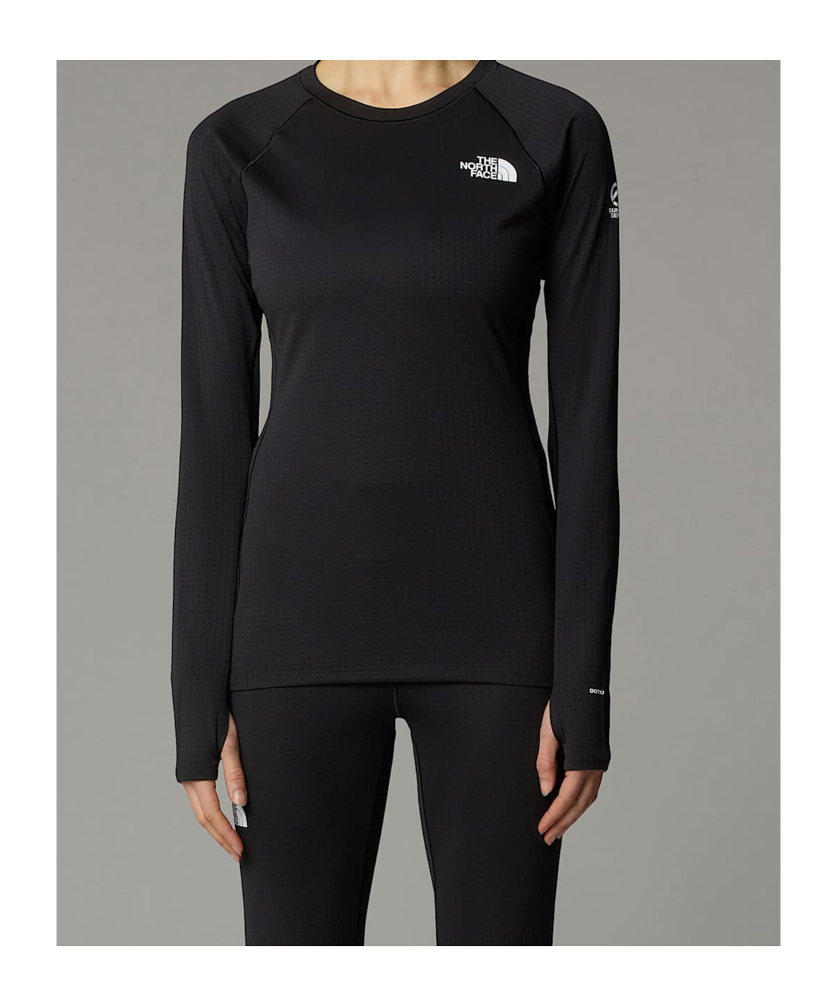 The North Face Women's Summit Pro 120 Long-sleeve Baselayer In Black