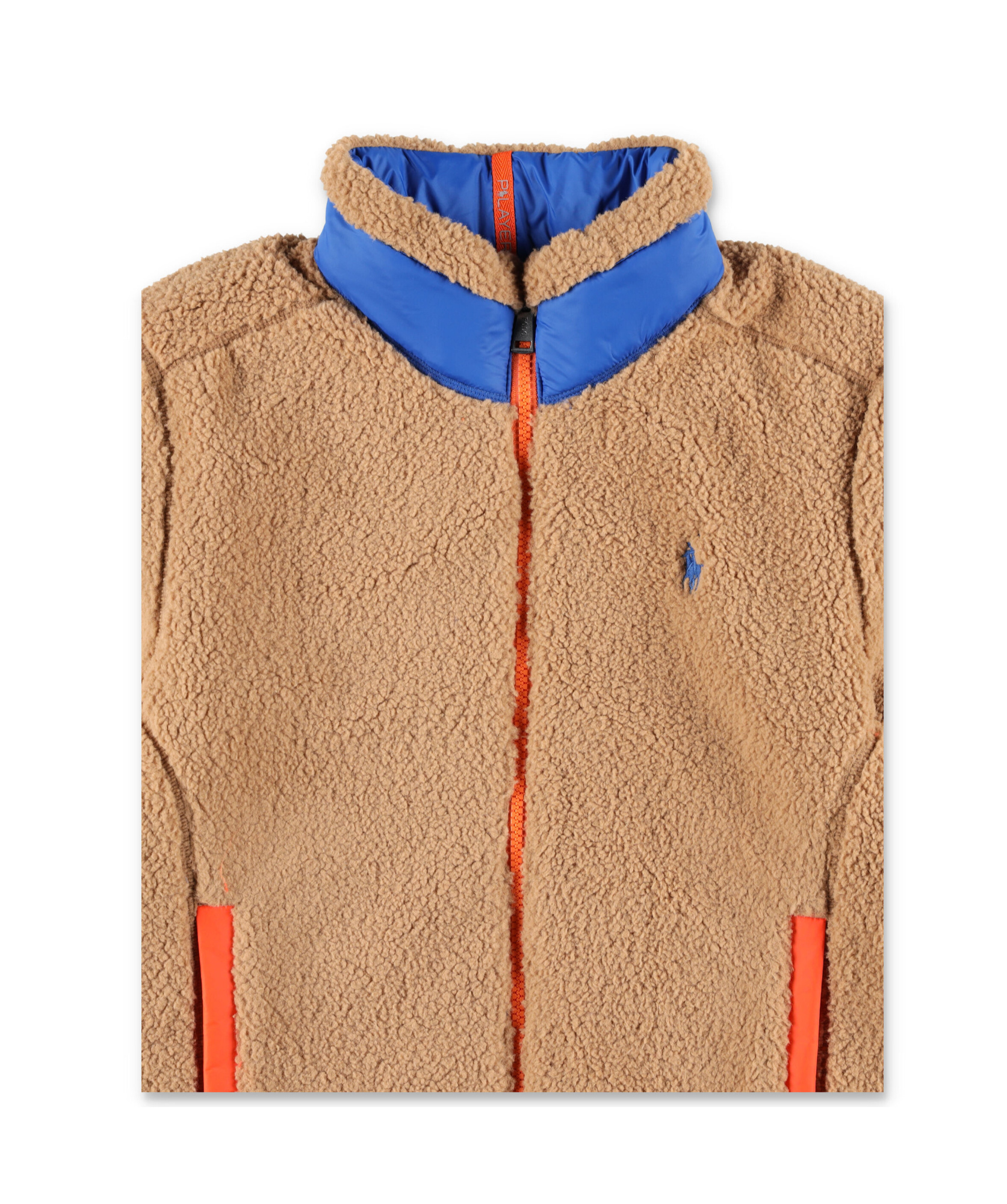 Polo Ralph Lauren Kid - P-layer 2 Reversible Mockneck Jacket In Nude