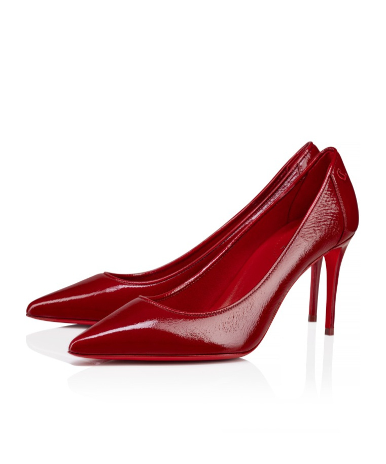 Christian Louboutin Pointed High Heels In Red