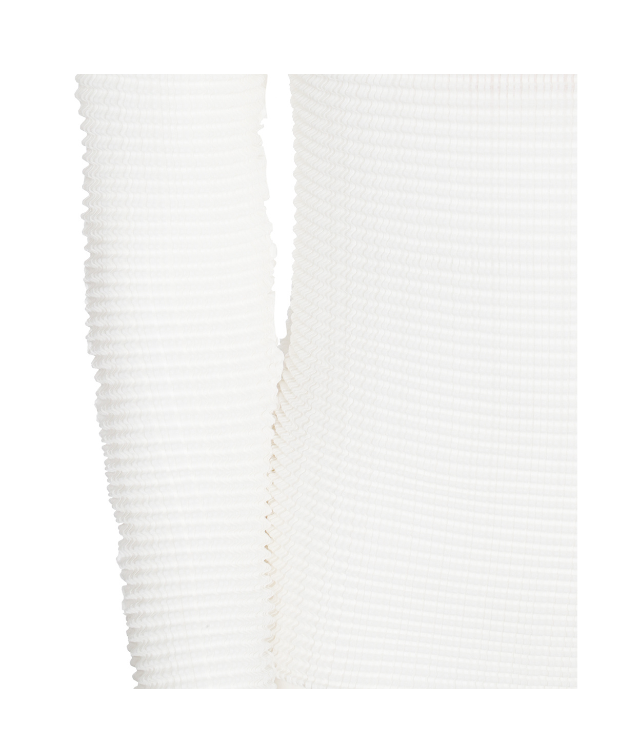 Issey Miyake Plissé-effect Jumper In White