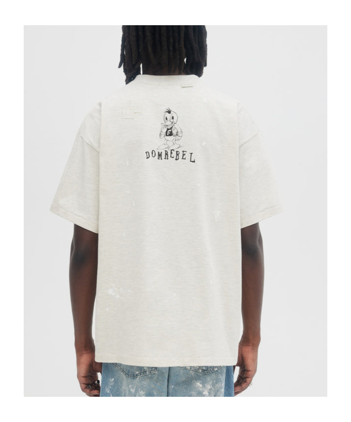 Domrebel Short-sleeved T-shirt In White